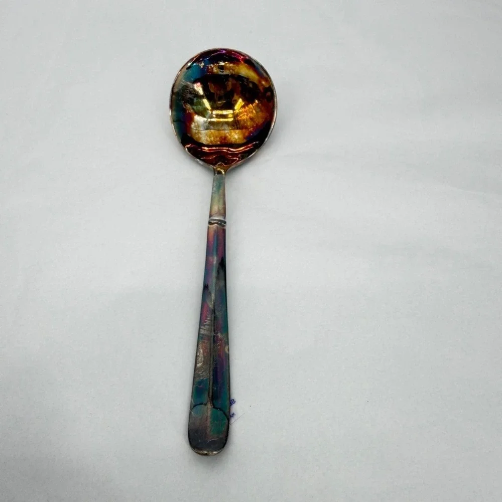 International Silver Company Silverplated Gravy Ladle Vintage Serving Spoon 7